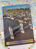 Vintage 1999 In & Around London English Edition Travel Book Softcover, Like New