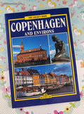 Vintage 1999 Copenhagen and Environs Bonechi Golden English Edition Travel Book Softcover, Like New