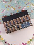 Vintage 1991 The Cat's Meow Wooden Village Block "Strasburg Country Store, Creamery, & Village Inn"