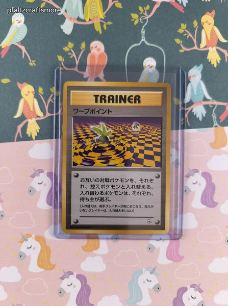 Vintage Common (Japanese) - Warp Point Gym Series Non-Holo Pokemon Card - NM