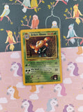 Vintage Uncommon - Erika's Gloom Gym Heroes Non-Holo Pokemon Card 46/132 - VG