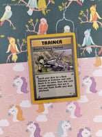 Vintage Uncommon - Brock's Training Method Gym Heroes Non-Holo Pokemon Card 106/132 - LP (C)