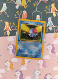 Vintage Common - 1st Edition Tentacool Fossil Non-Holo Pokemon Card 56/62 - VG (B)