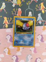 Vintage Common - 1st Edition Tentacool Fossil Non-Holo Pokemon Card 56/62 - VG (C)