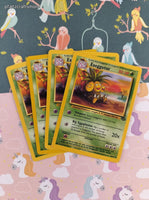 Vintage Uncommon - Set/4 Exeggutor Jungle Non-Holo Pokemon Cards 35/64 - LP