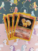 Vintage Common - Set/4 Vulpix Base Set Non-Holo Pokemon Cards 68/102 - LP