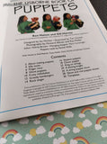 Vintage 1998 1st Printing The Usborne Book of Puppets Softcover
