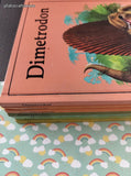 Vintage 1980's Dinosaur Hardcover Book Set/7 by Rupert Oliver Rourke Enterprises