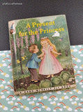 Vintage 1959 Rand McNally Elf Book, "A Present for the Princess" Hardcover