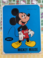 Vintage Jaymar "Mickey Mouse" Walt Disney Cardboard Frame-Tray Puzzle