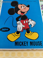 Vintage Jaymar "Mickey Mouse" Walt Disney Cardboard Frame-Tray Puzzle