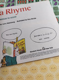 Vintage 1982 Guess a Rhyme Random House, Softcover