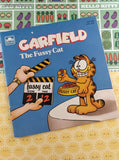 Vintage 1982 Garfield, The Fussy Cat Golden Softcover