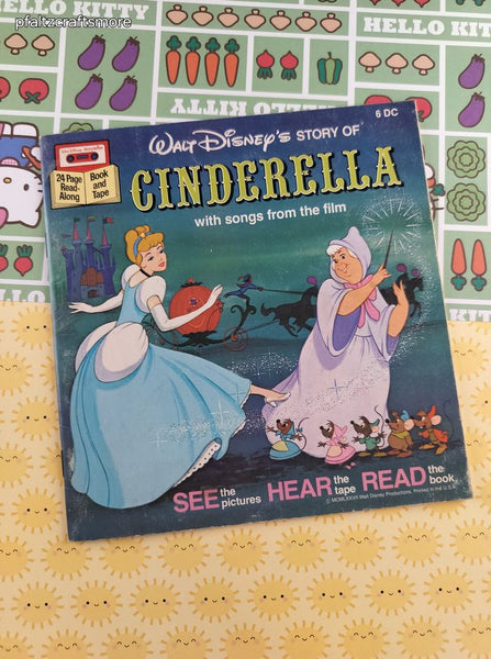 Vintage 1977 Walt Disney's Cinderella *Book Only*