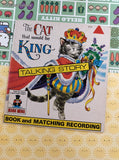 Vintage 1976 Magic Media The Cat That Would Be King Talking Story *Book Only*