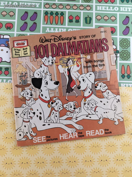 Vintage 1982 Walt Disney's Story of 101 Dalmations *Book Only*