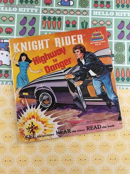 Vintage 1984 Knight Rider, Highway to Danger *Book Only*