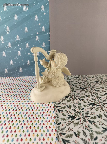 Vintage Snowbabies Department 56 Wintery Seasonal Music From Heaven Figurine