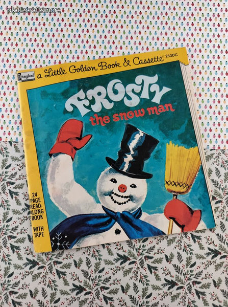 Vintage 1972 Frosty the Snow Man Disneyland Golden Book *Book Only*
