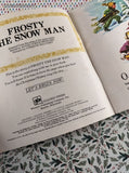 Vintage 1972 Frosty the Snow Man Disneyland Golden Book *Book Only*