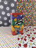 Vintage Looney Tunes Warner Bros. Bugs Bunny Coin Tin Container w/Lid, Nice & Clean