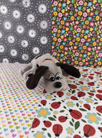 Vintage Tonka Pound Puppies Plush Gray/Brown, Nice & Clean