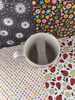 Vintage Papel JAPAN Christmas Joy to the World Coffee Tea Mug, Like New