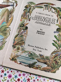 Vintage Maxton Books for Young People Child's Book of Jungle Animals by Bruno Frost Hardcover
