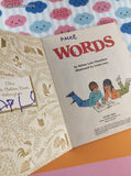 Vintage 1974 Little Golden Book: Words Hardcover
