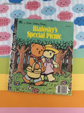 Vintage 1985 Little Golden Book: Bialosky's Special Picnic Hardcover