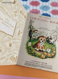 Vintage 1957 Little Golden Book: My First Counting Book Hardcover