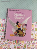 Vintage 1952 Little Golden Book: Walt Disney's Mother Goose Hardcover