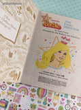 Vintage 1977 Little Golden Book: The Fairy Princess SuperStar Barbie Hardcover