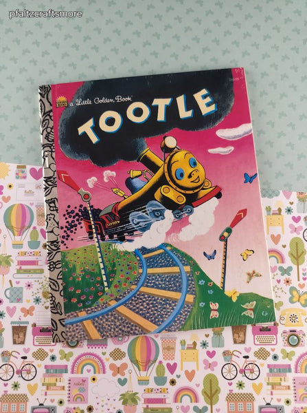 Vintage 1996 Little Golden Book: Tootle Hardcover, Like New