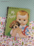 Vintage 1992 Little Golden Book: My Puppy Hardcover