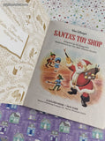 Vintage 1992 Little Golden Book: Walt Disney's Santa's Toy Shop Hardcover