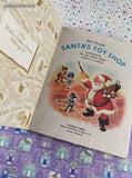 Vintage 1981 Little Golden Book: Walt Disney's Santa's Toy Shop Hardcover