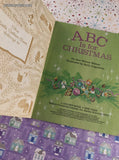 Vintage 1974 Little Golden Book: ABC is for Christmas Hardcover