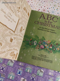 Vintage 1974 Little Golden Book: ABC is for Christmas Hardcover