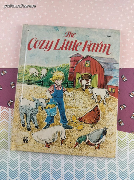 Vintage 1976 Wonder Books The Cozy Little Farm Hardcover