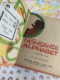 Vintage 1959 Wonder Books The Nonsense Alphabet ABC Hardcover