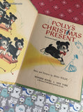 Vintage 1976 Wonder Books Polly's Christmas Present Hardcover