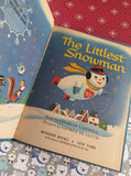 Vintage 1975 Wonder Books The Littlest Snowman Hardcover