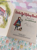 Vintage 1964 Golden Book, Little Red Riding Hood Hardcover