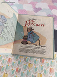 Vintage 1977 Golden Books, Walt Disney's The Rescuers ABC, Hardcover