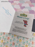 Vintage 1992 First Little Golden Book Sesame Street Shake a Leg! Hardcover