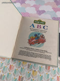 Vintage 1992 Golden Books, Sesame Street ABC, Hardcover