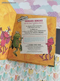 Vintage 1972 Whitman Books, Sesame Street Sherlock Hemlock and the Great Twiddlebug Mystery, Hardcover