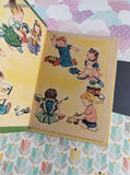 Vintage 1955 Rand McNally Junior Elf Books, My Toys, Hardcover