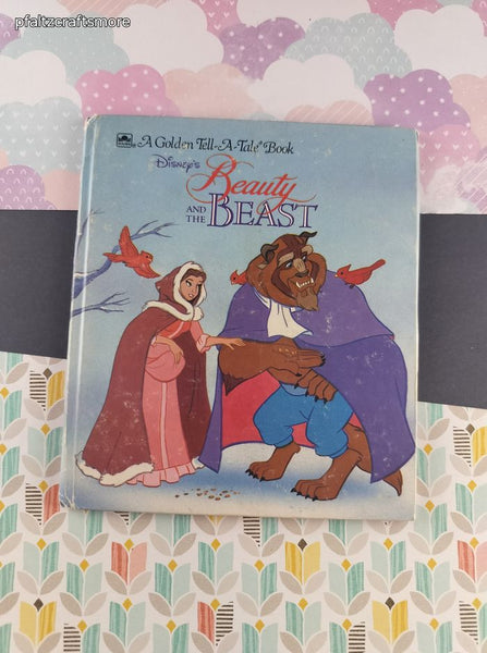 Vintage 1993 Whitman Books, Walt Disney's Beauty and the Beast, Hardcover